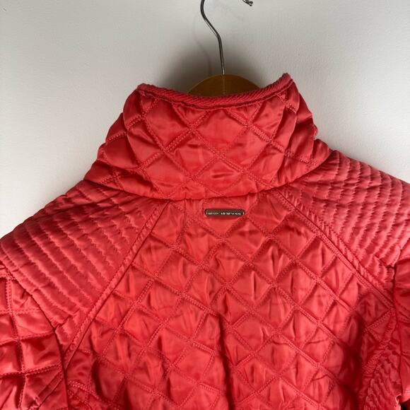 Marc New York Andrew Marc Quilted Coral Women’s Jacket ~ S - Picture 8 of 14